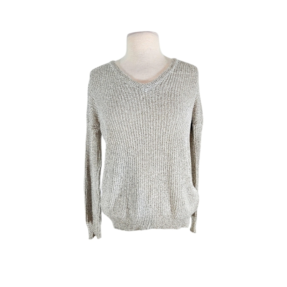 Brandy Melville Grey Oversized Slouch Sweater